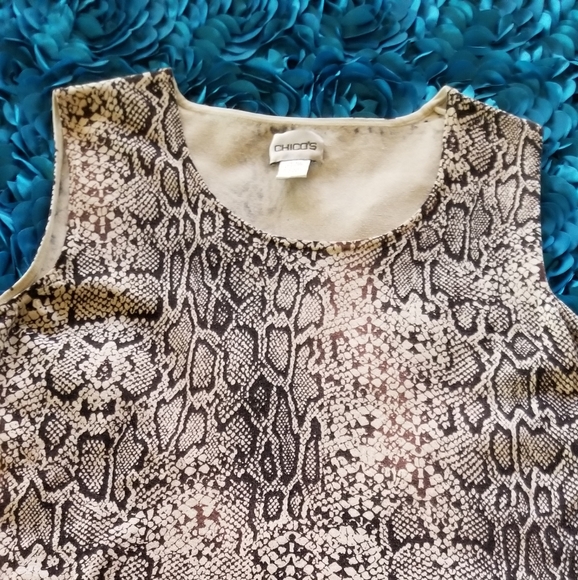 Chico's Sleeveless Top - Picture 4 of 4